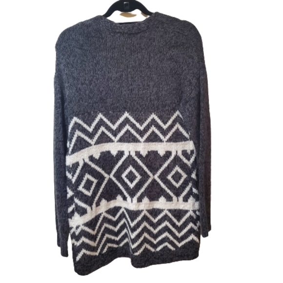 Free Press White and Grey Knit Cardigan - Picture 5 of 8